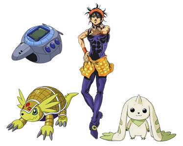 Narancia Ghirga in Digimon Battle Planet
