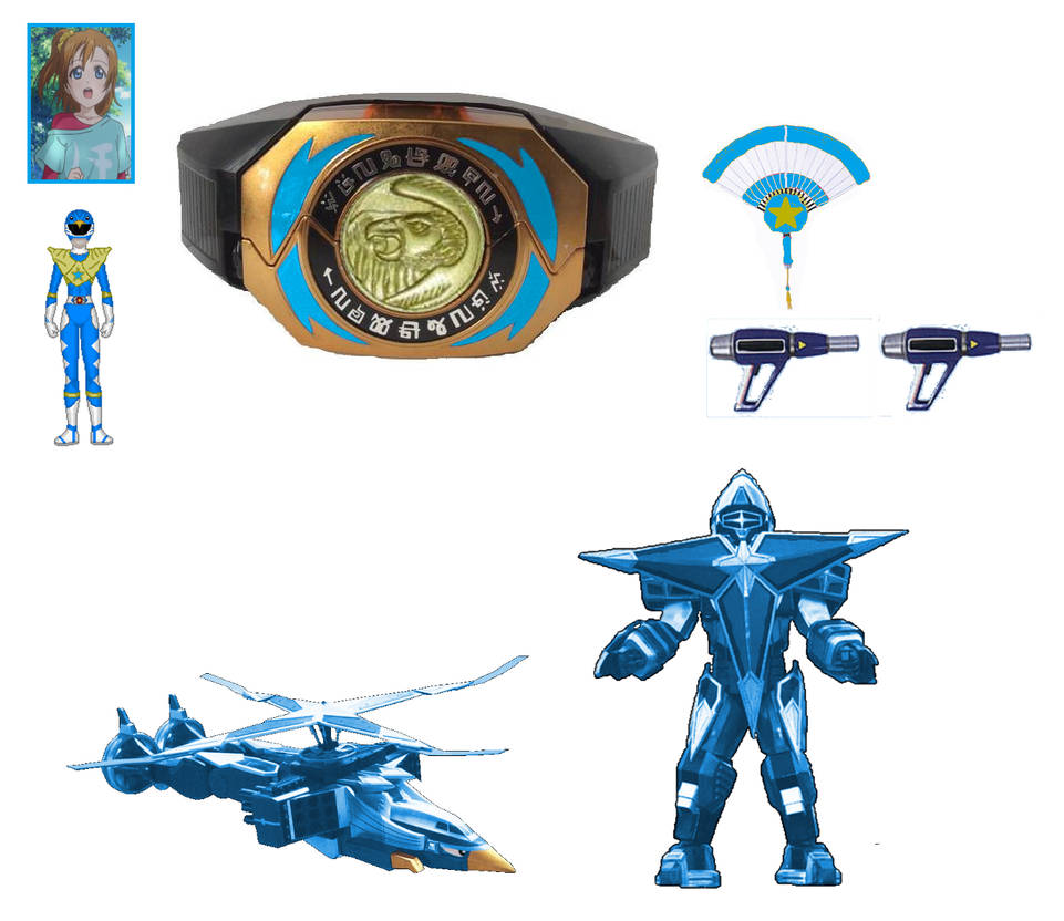 MMPR Part 8 - Honoka Kousaka the Aqua Ranger by NeoduelGX on DeviantArt