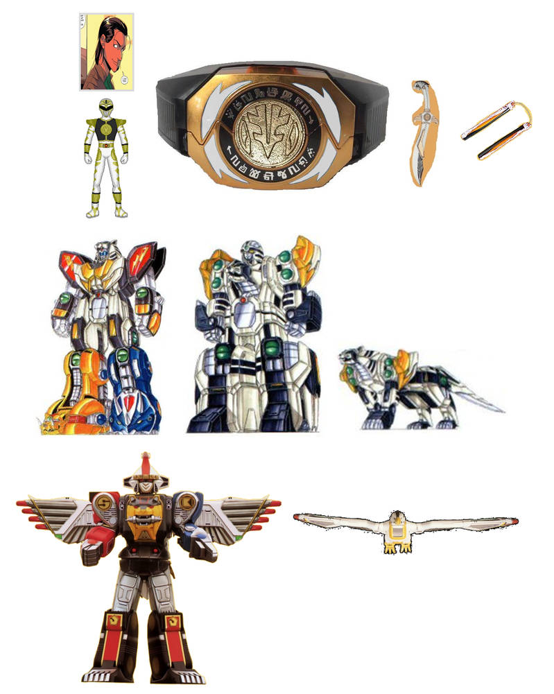 MMPR Part 6 V2 - Tommy Oliver the White Ranger by NeoduelGX on DeviantArt