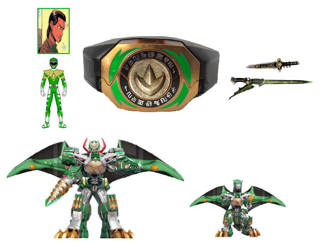 MMPR Part 6 V1 - Tommy Oliver the Green Ranger by NeoduelGX on DeviantArt
