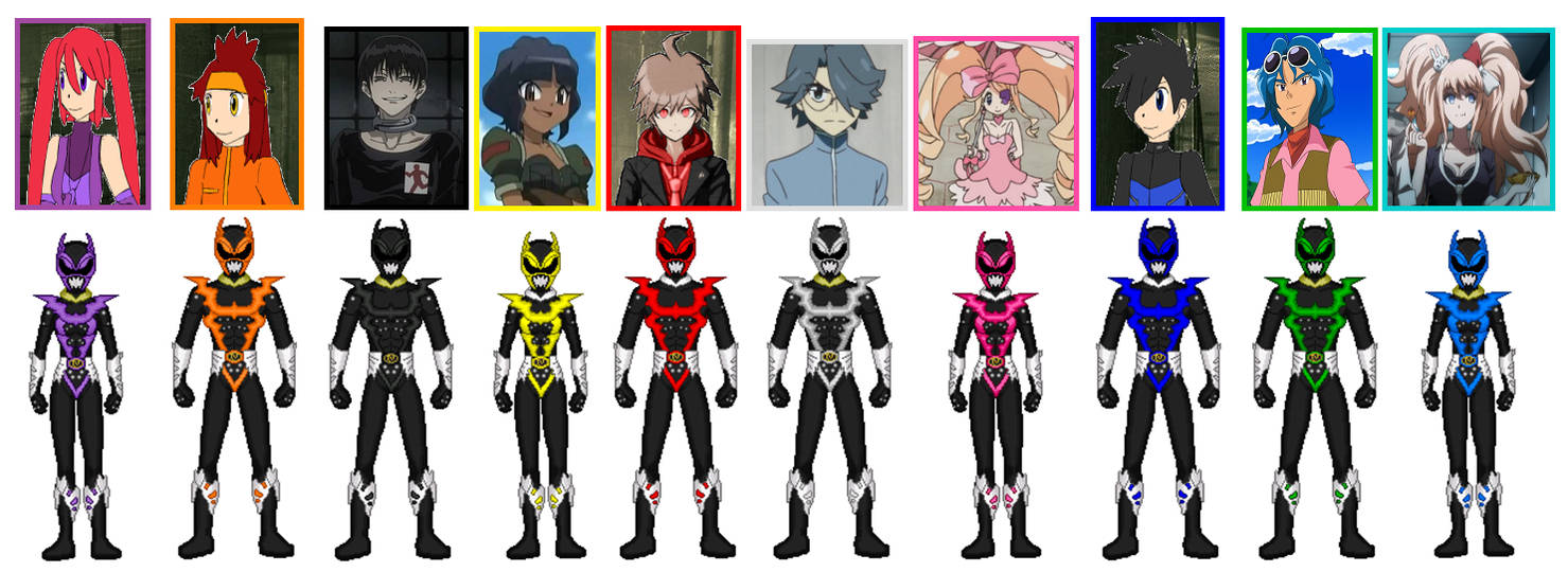 Psycho Rangers by NeoduelGX on DeviantArt