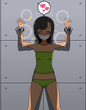 Brishon Strapped to the Wall
