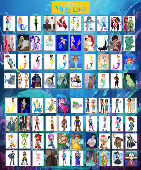 JJAPrice's The Little Mermaid Cast