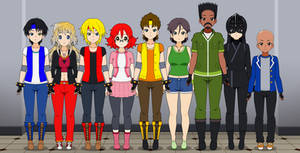 My Take on Double Dragon - Some of the Cast