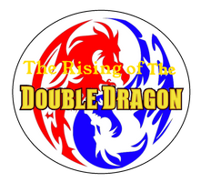 The Rising of the Double Dragon Logo