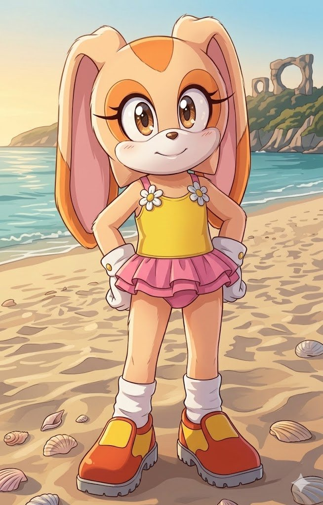 Cream The Rabbit Fasion Cream the Rabbit in Cute Outfit Combination by NeoduelGX on DeviantArt