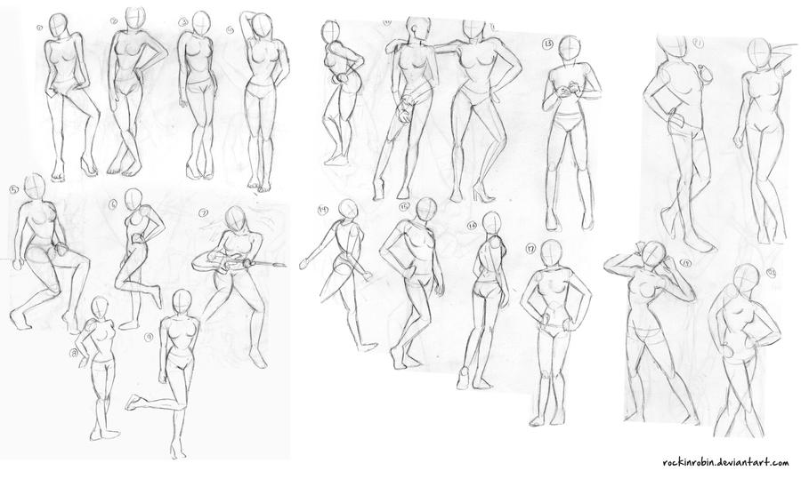 Drawing The Female Figure  Figure drawing female, Human figure drawing,  Figure drawing
