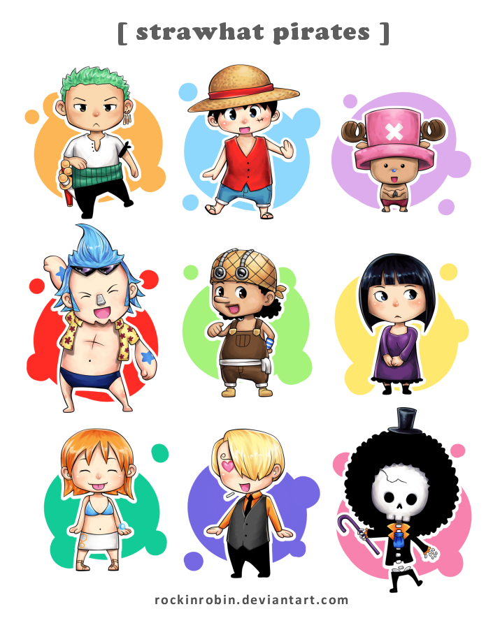 strawhat chibis