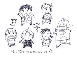 fma chibi doodles