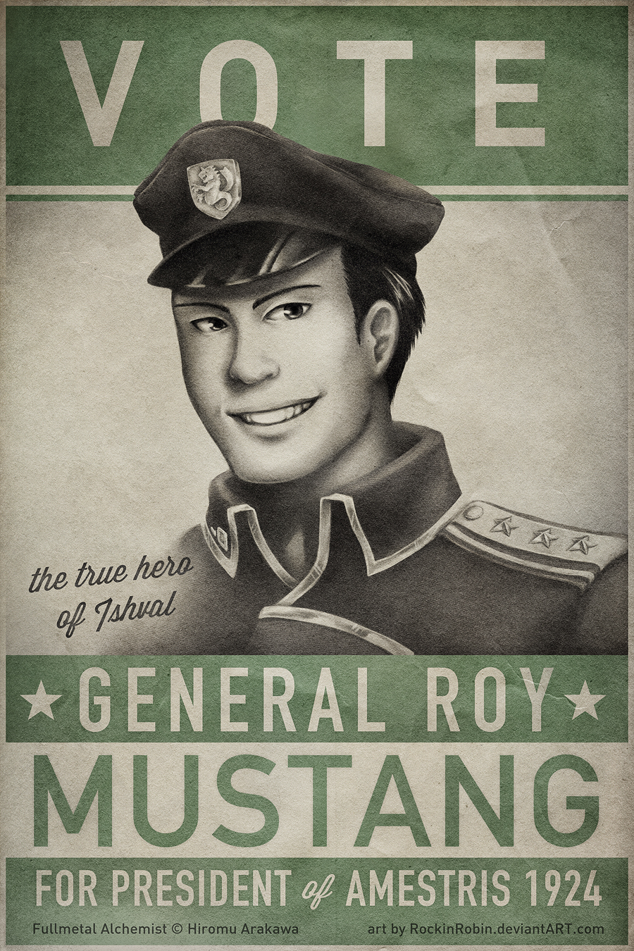 Roy Mustang for President