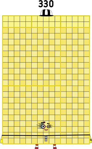 330 Blocks Numberblocks 330 blocks(15x22) by BenMichaEyal on DeviantArt