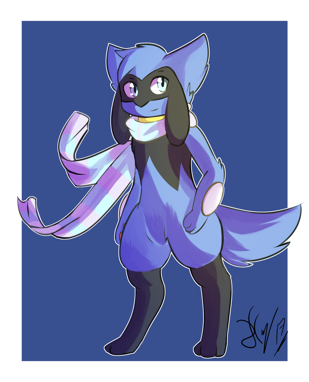 Gigantmax Riolu Riolu by Xael-The-Artist on DeviantArt