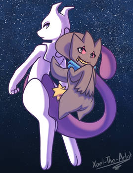 Mewtwo and Amber