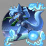 Xael holding possession