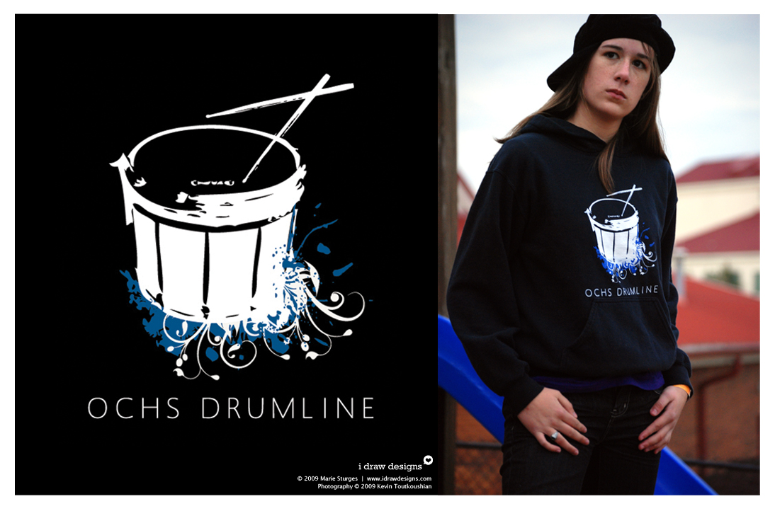 OCHS Drumline 2008 Hoodie