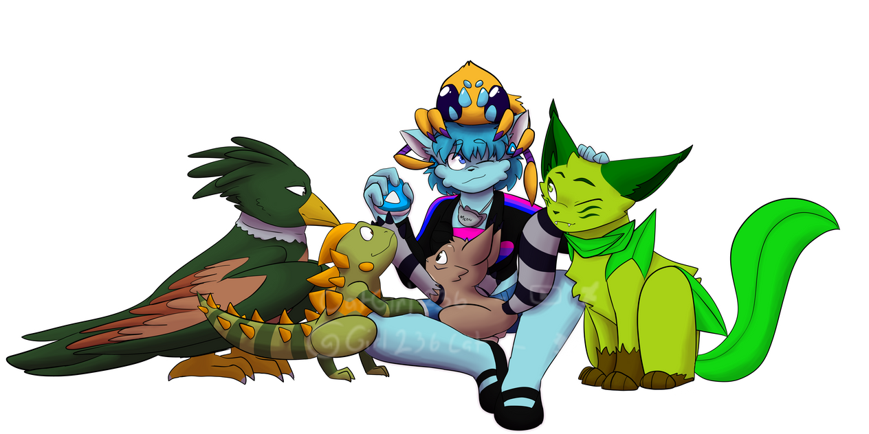 My Loomian Legacy team! by K1NGV01D on DeviantArt
