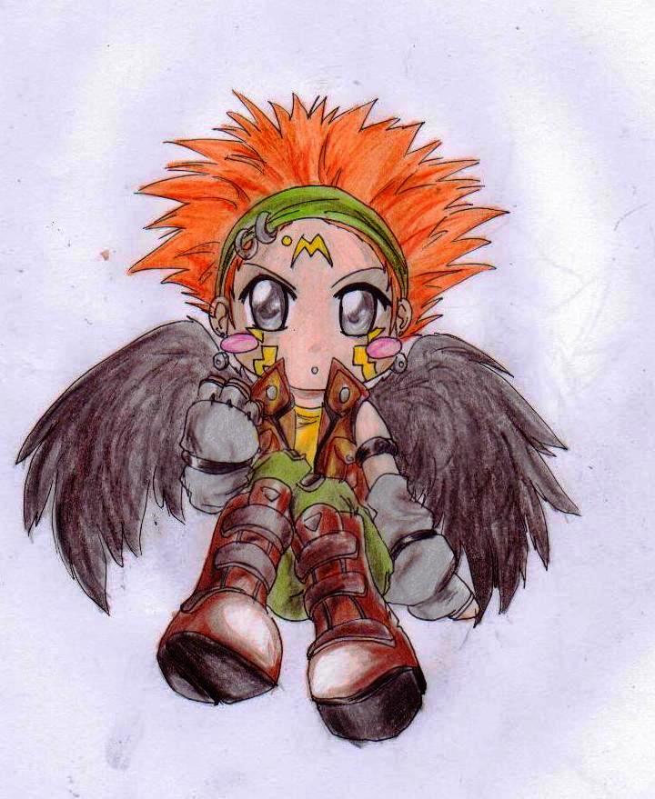 chibi crow