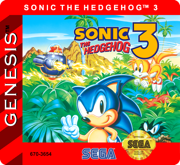 Sonic the Hedgehog 3 - Sega Genesis, Sega Genesis