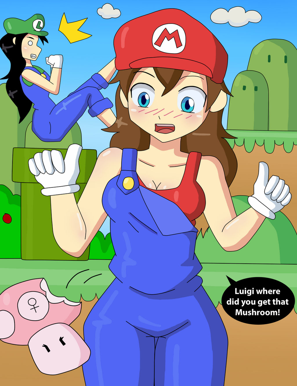 Mario Girl - Fanart - Nintendo - Rule 63 on Behance