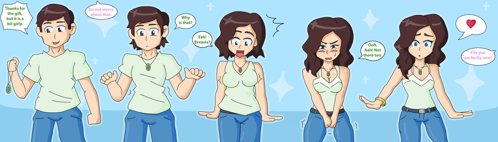 Necklace Transformation Sequence (Commission)