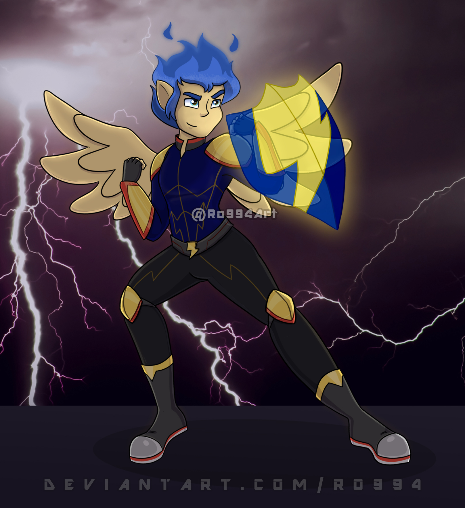 Flash Sentry Deviantart Warrior Flash Sentry by Ro994 on DeviantArt