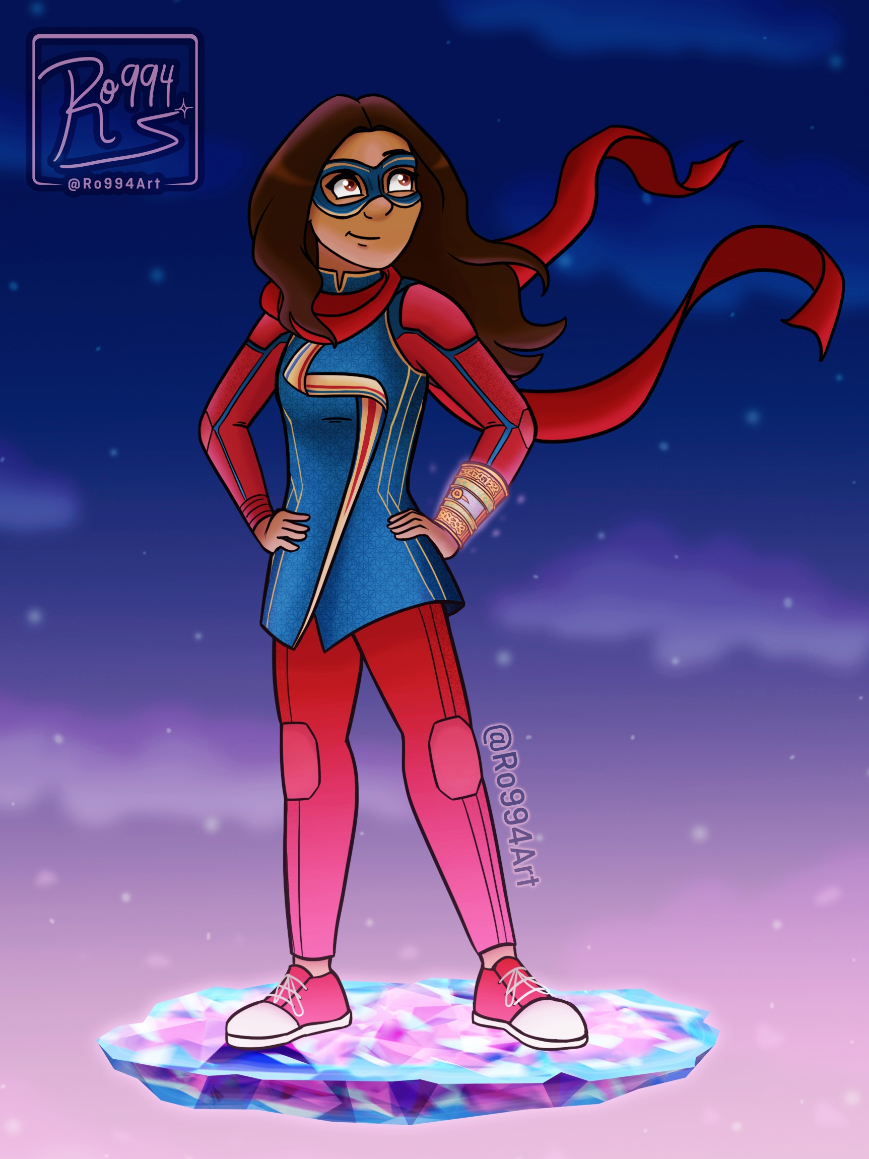 Ms. Marvel by Ro994 on DeviantArt