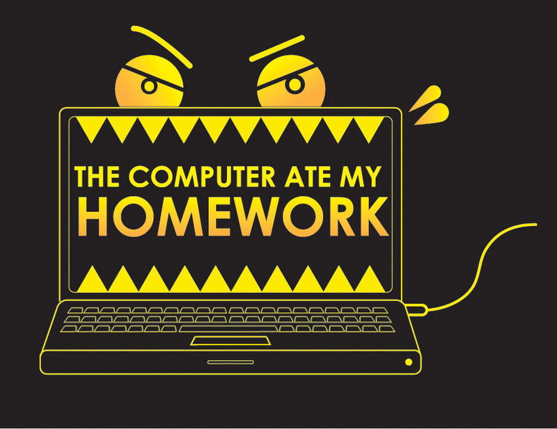 The Computer Ate My Homework by kitmeng on DeviantArt
