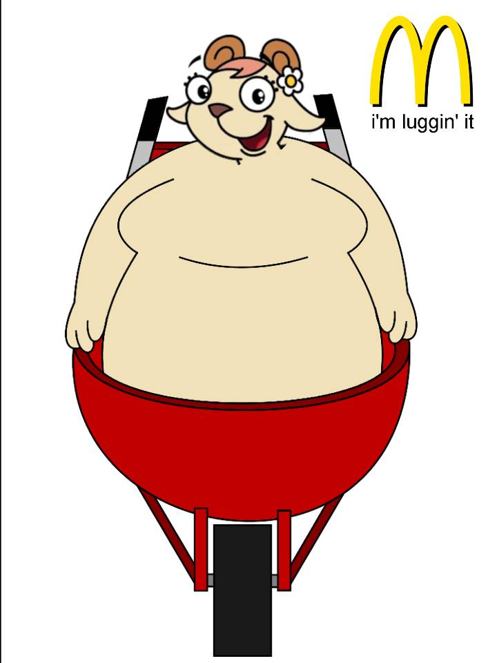 Chowder Luggin It. Deviantart Gabi luggin' it by Superdiegow on DeviantArt