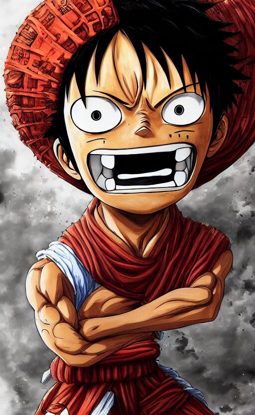 Luffy Gear 5 (One Piece) by artyshandls on DeviantArt