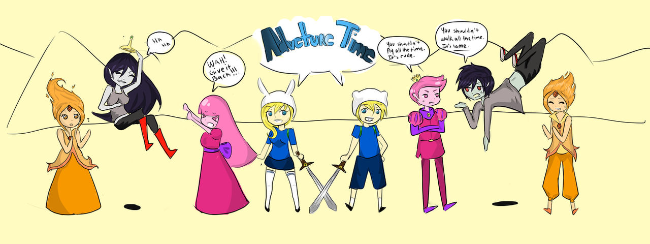 Adventure Time! by xNero21x on DeviantArt