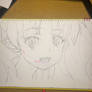 Copy #18 Rough sketch of Shirai Kuroko.