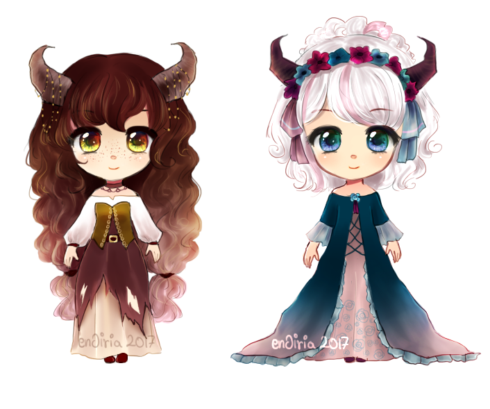 adopts - horned ladies (closed)