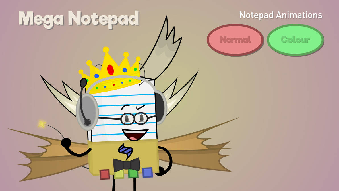 Notepad in a mega form by Notepad-Animations on DeviantArt