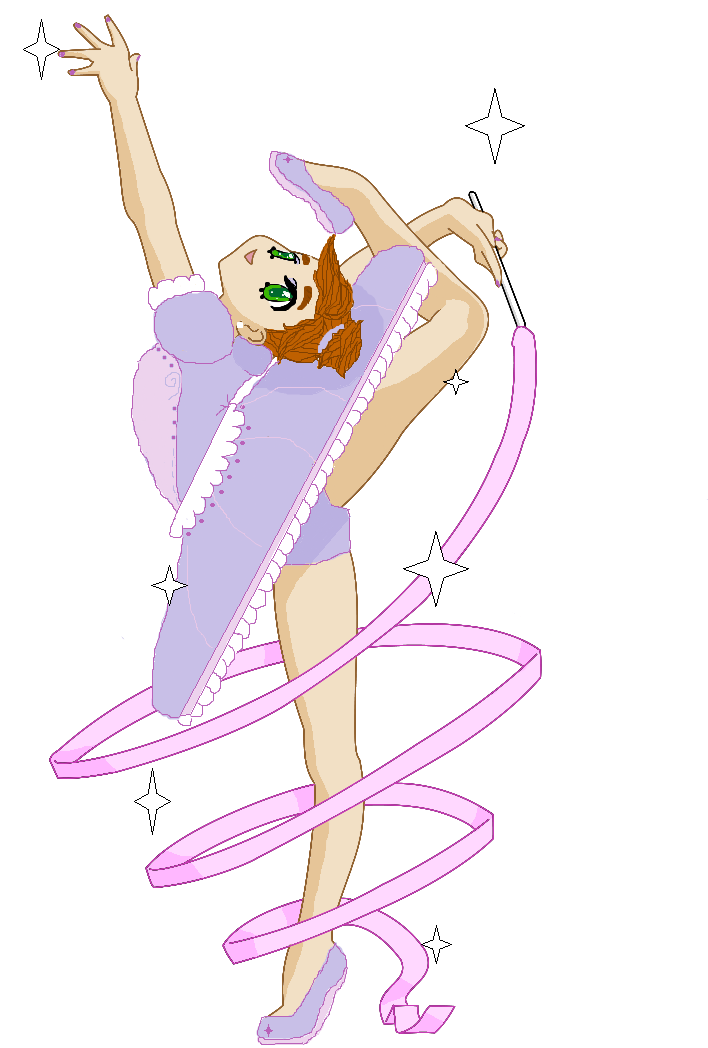 Anime Girl Ballerina Base