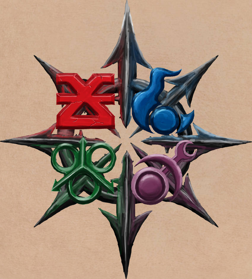 Chaos Gods Symbols By IvanMercenario On DeviantArt chaos-gods-symbols-by-ivanmercenario-on-deviantart
