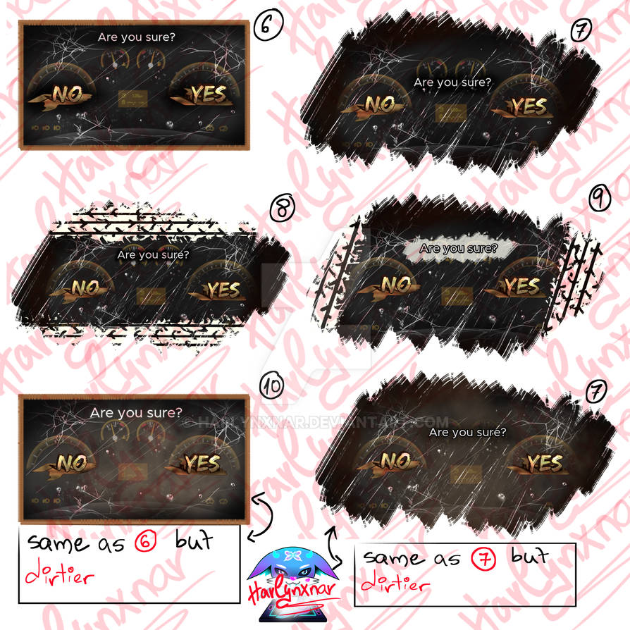 Menus concepts page 2 by Harlynxnar on DeviantArt