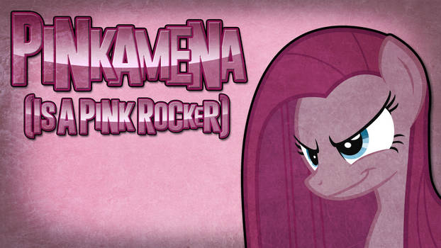 Cover Art - Pinkamena (Is A Pink Rocker)