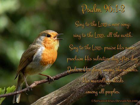 Sing to the Lord