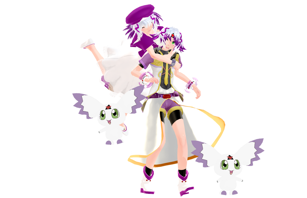 MMD Calumon Twins