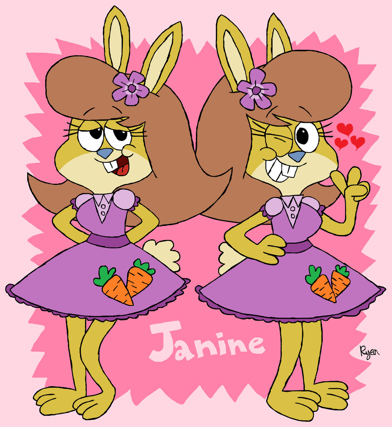Poonam Rabbit Poofy Rabbit by TheMusicalSquirrel on DeviantArt