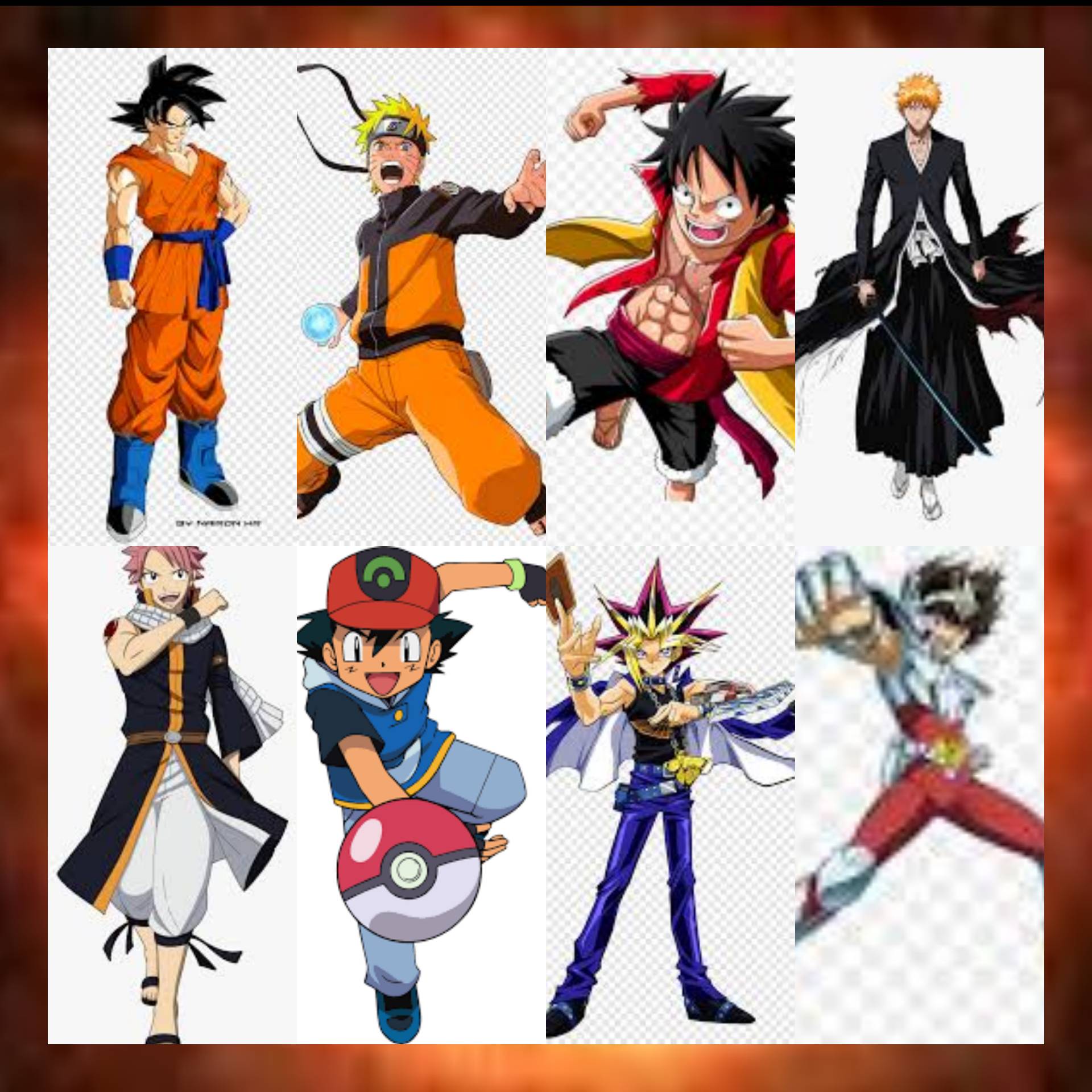 Protagonista De Anime personagem principal d mundo by ...