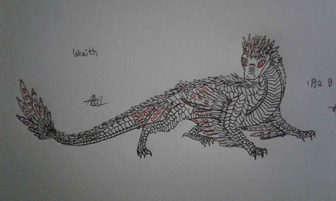 Wraith And Rake Wraith the rockdrake by CaramelFeather on DeviantArt