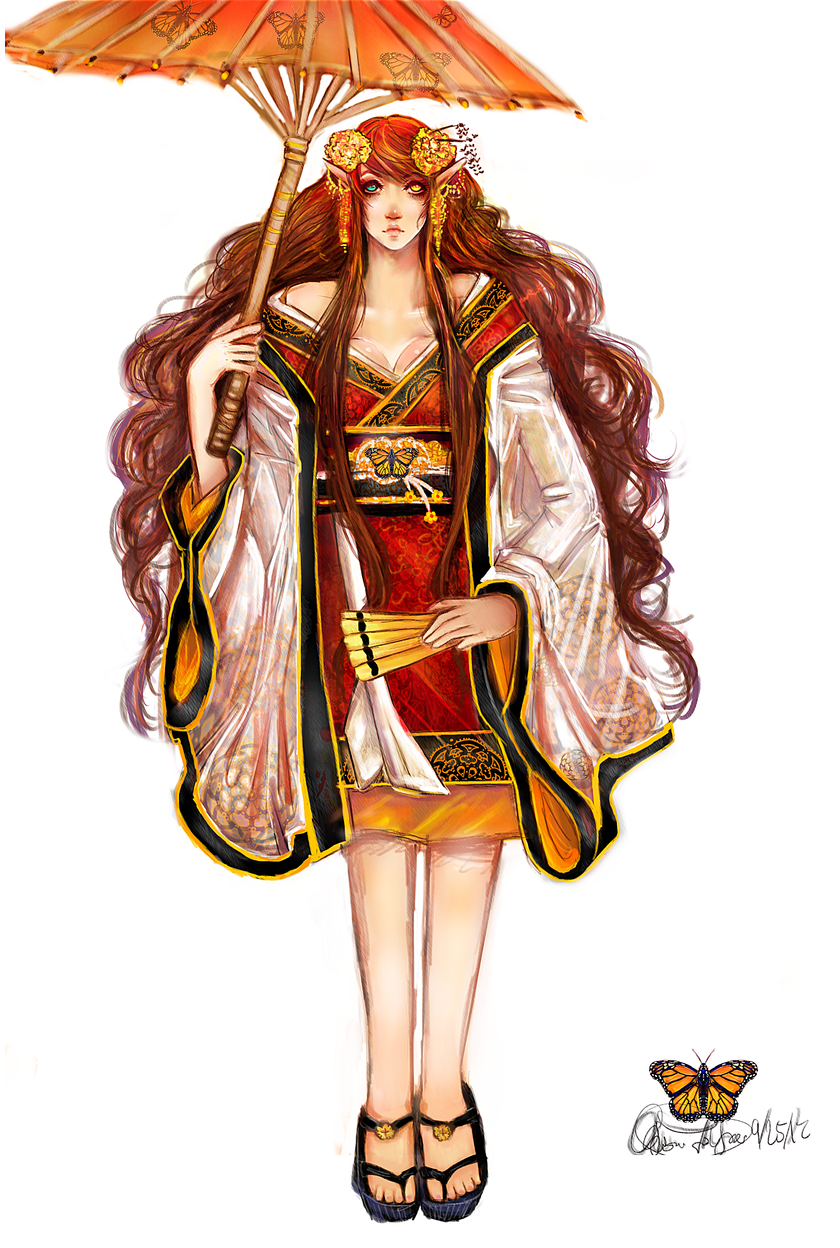 The Monarch Yukata