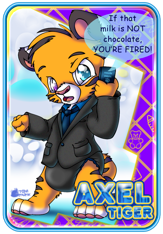 Axel Tiger BabyBoss Tag