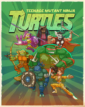Mutant Ninja Turtles and Avengers crossover