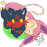 Litten And Skitty