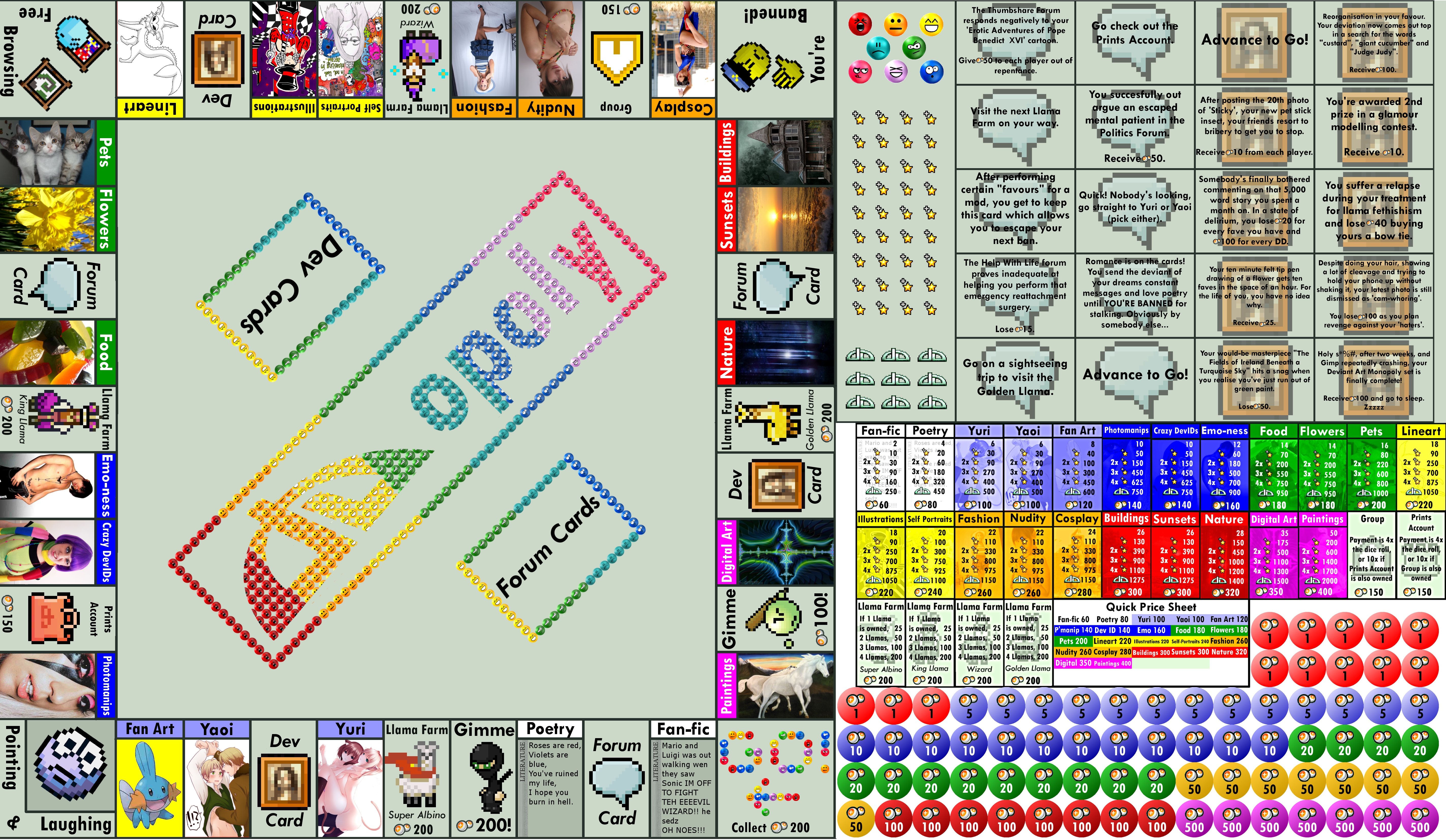 Deviant Art Monopoly