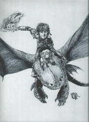 HTTYD2 - Toothless and Hiccup