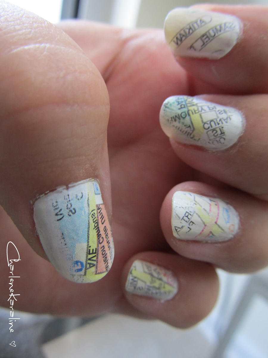 Travel Nails - Left hand