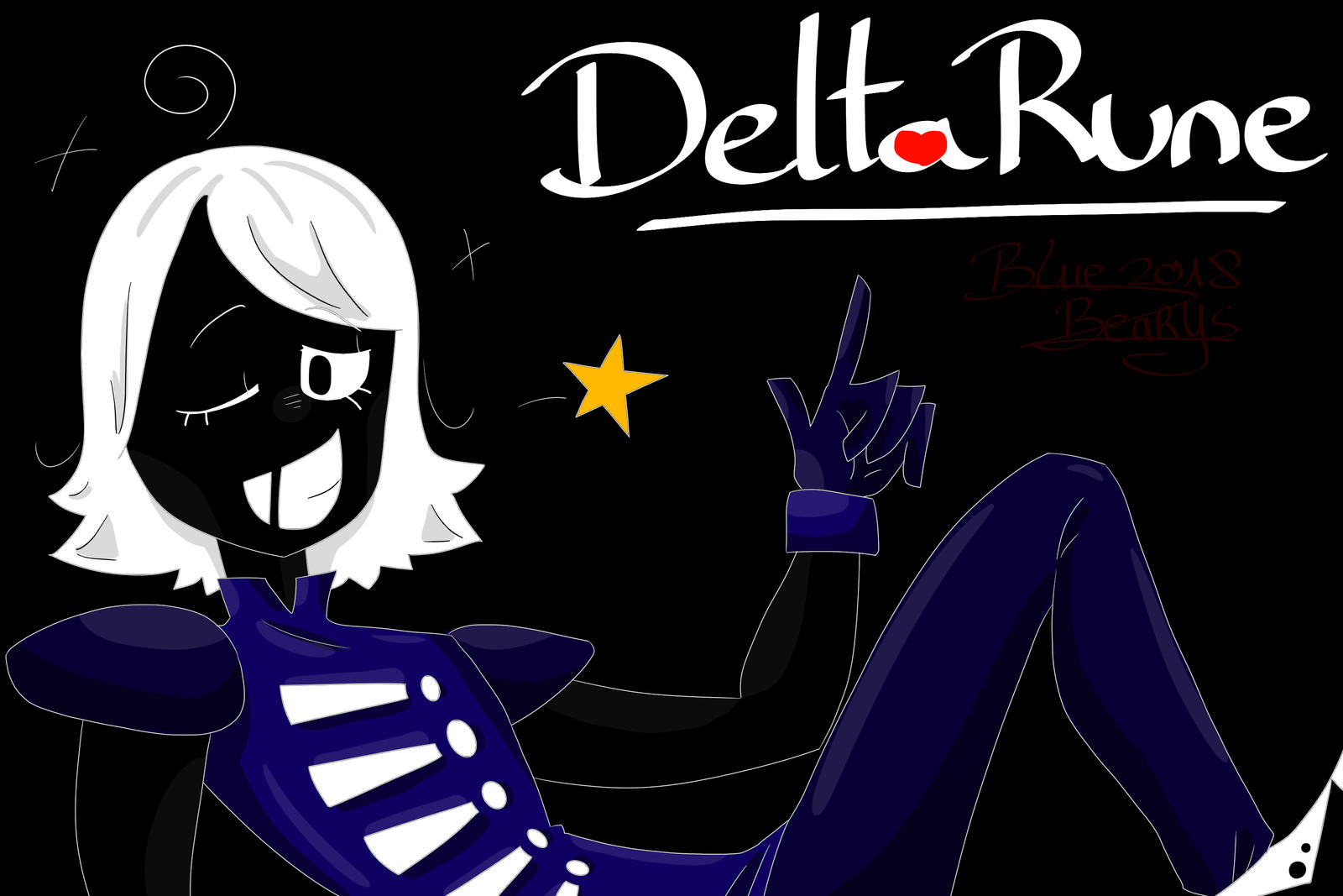 Delta Rune Rouxls Kaard Rouxls Kaard (DELTARUNE) by BlueBearys on DeviantArt